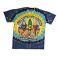 Liquid Blue Grateful Dead Summertime Tie Dye Dancing Bears Cotton Tshirt - Medium - 20" x 25"