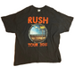 Gildan Ultra Cotton Rush Tour 2015 Music Black Tshirt - XLarge - 25.5" x 30.5"