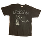 Hanes Heavyweight Michael Jackson Music Black Cotton Tshirt - Medium - 21" x 27"
