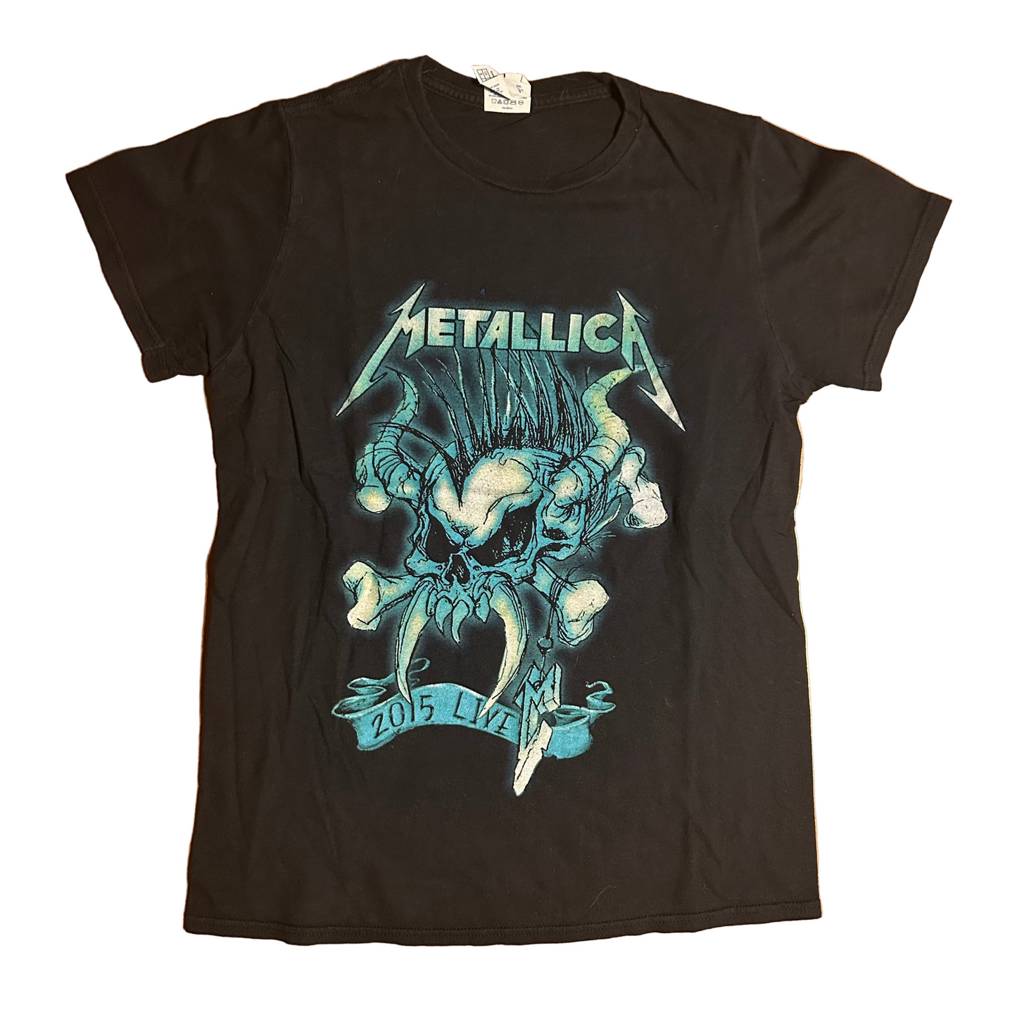 Delta Pro Weight Metallica Lollapalooza Chicago 2015 Band Music Tshirt - XSmall - 17" x 24"