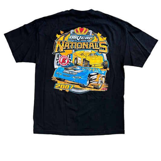 Dirt Car Nationals 2007 Black Tshirt - XLarge - 24" x 32"