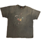 Zion Rootswear Bob Marley Robert Nesta Marley 2001 Music Black Faded Grey Cotton Distressed Tshirt - Large - 23" x 30"