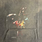 Zion Rootswear Bob Marley Robert Nesta Marley 2001 Music Black Faded Grey Cotton Distressed Tshirt - Large - 23" x 30"