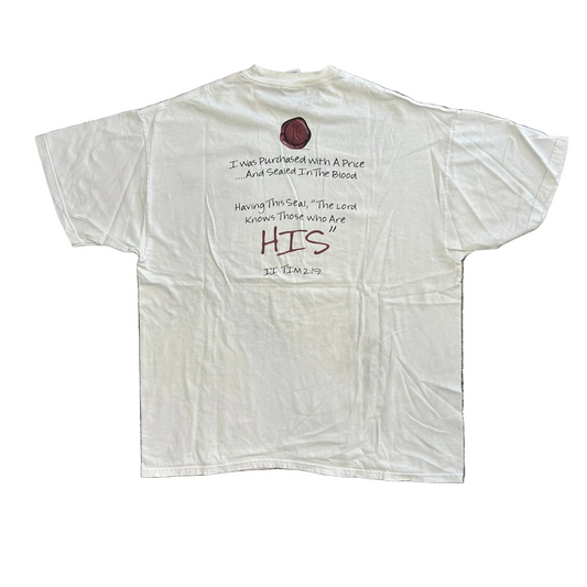 Jesus Christ White Tshirt - XLarge - 24" x 29"