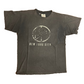 90's Virgin Clothing Company London New York City Music Black Cotton Distressed Tshirt - Large - 22" x 27"