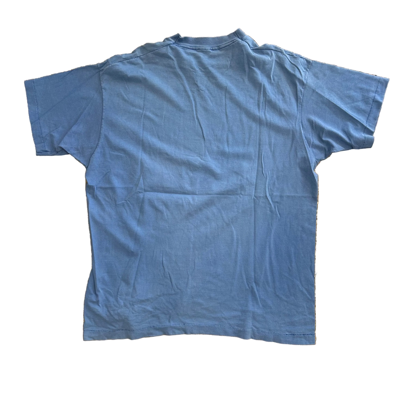 90's FOTL Maine to California Reminisce Hitch Blue Tshirt - XLarge - 25" x 31"