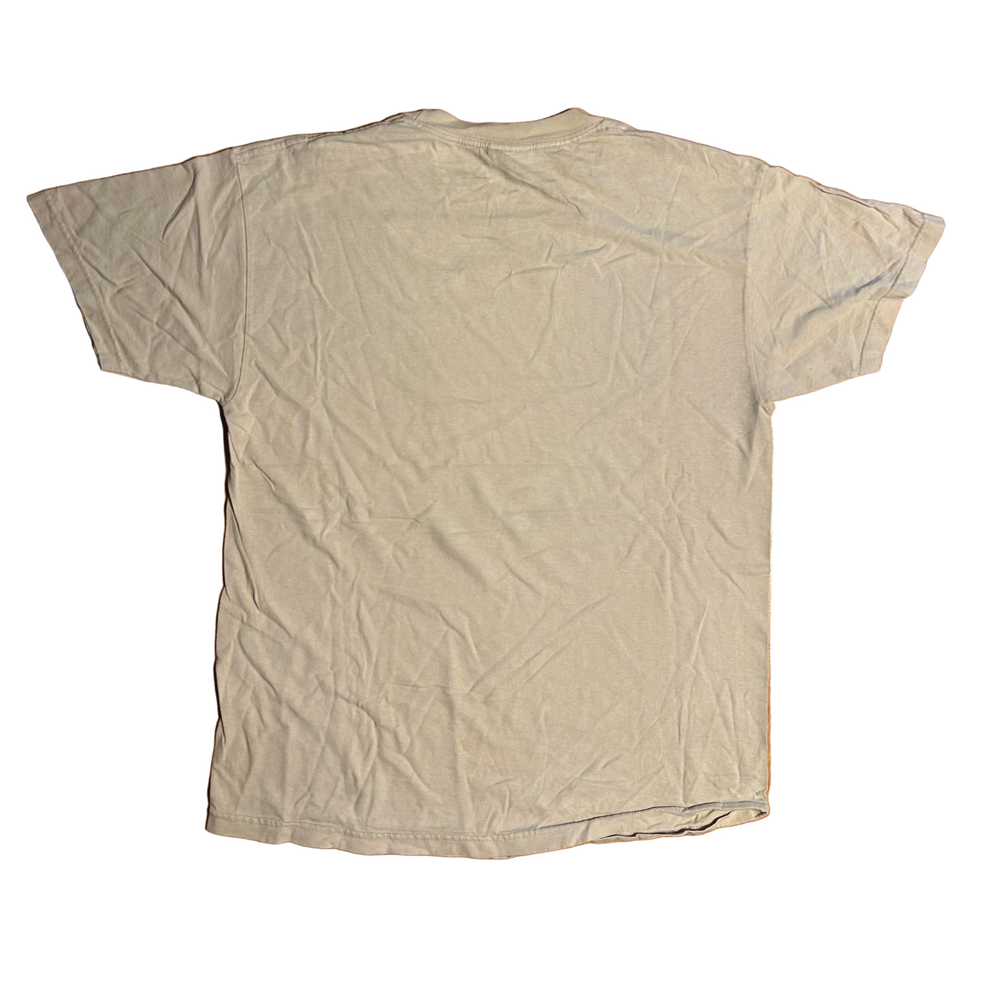 Alstyle The Beatles 2001 Tan Yellow Cotton Tshirt - Medium - 21" x 28.5"