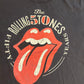 Delta Pro Weight The Rolling Stones 50 Years Black Faded Grey Cotton Tshirt - Large - 22" x 28"