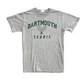 Dartmouth Tennis Grey Tshirt - Small - 18" x 26.5"