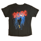 2015 ACDC Band Guitar Rock Black Cotton Tshirt - Medium - 20.5" x 27"