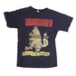 Anvil Soundgarden Knights of the Soundtable Music Band Navy Cotton Tshirt - Small - 18" x 25"