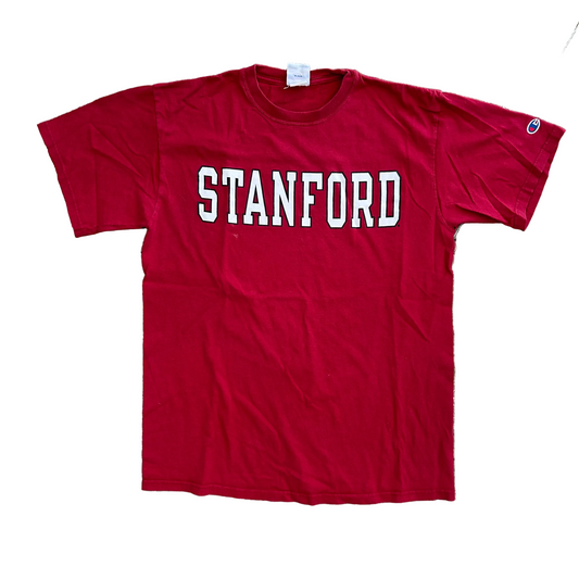 Champion Stanford University Red Tshirt - Medium - 21" x 28"