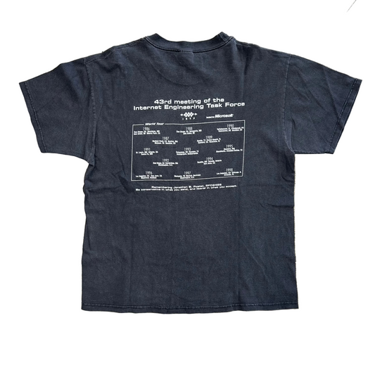 Internet Engineering Task Force Black Tshirt - Large - 22" x 27"