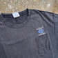 Hanset Stainless Black Faded Pocket Tshirt - XLarge - 24" x 29"