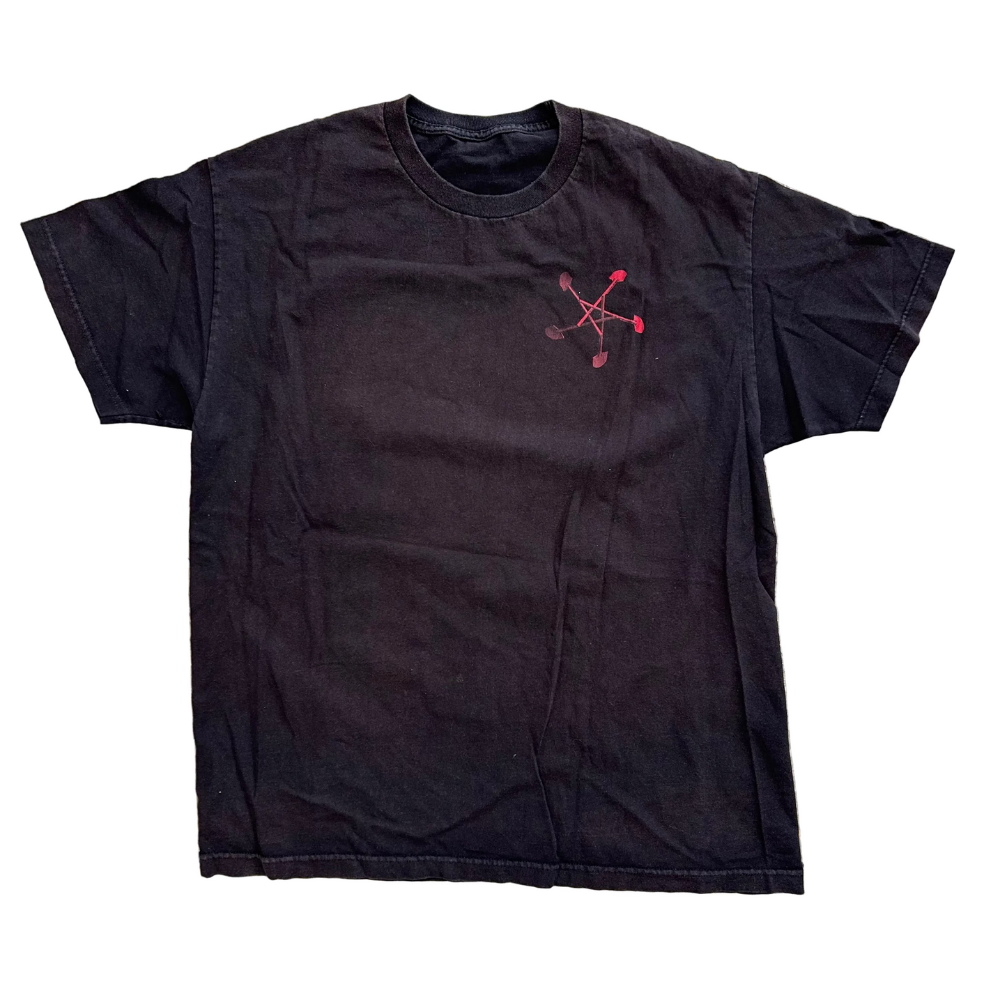 Gravedgr 6 Feet Under Tour Black Tshirt - XLarge - 24" x 30"