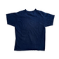 2000's Paris Eiffel Tower Navy Blue VNeck Tshirt - Small - 19" x 24.5"