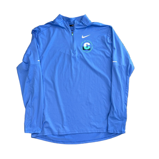 Nike Chicago Marathon 2023 Blue Quarter Zip - Large - 23" x 30"