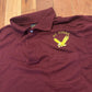 80/90's The Player Mt. Pigsah Maroon Polo Pocket Shirt - Medium - 21" x 26"