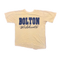 90's Allsport Bolton Wildcats Coed Cheer Team Yellow Tshirt - Medium - 21" x 26"