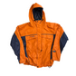 Columbia Core Interchange Orange Zip Up Hooded Jacket - XLarge - 26" x 27"
