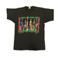 90's FOTL Sissoko Family Art Black Tshirt - Medium - 21" x 29"