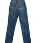 80/90's Lee Denim Blue Jeans - Tagged 9 Long - 25" x 33"