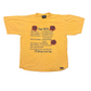 90's Jansport Dear Mom I'll Always Love You Yellow Tshirt - Large - 22" x 28"