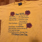 90's Jansport Dear Mom I'll Always Love You Yellow Tshirt - Large - 22" x 28"