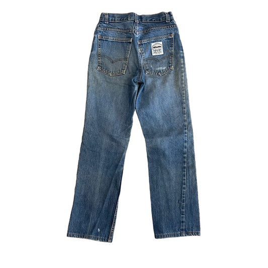 90's Levis White Tab Denim Blue Jeans - 26" x 28"
