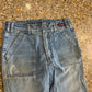 80/90's Male Lightwash Denim Blue Jeans - Tagged 12 - 28" x 28"