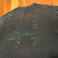 00's De La Hoya Mayorga Boxing 2006 Faded Distressed Black Promo Tshirt - Large - 22" x 27"
