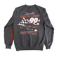 Chemistry Corvette Chevy Racing Grey Crewneck Sweatshirt - Large - 22" x 28"