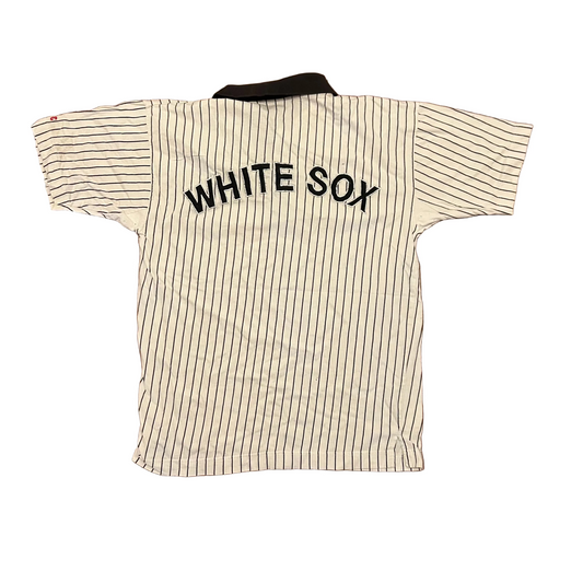 90's Nutmeg Chicago White Sox MLB Collared Polo Shirt - Large - 22" x 29"