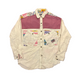 90's Get Name Used By Elie Classic Jeans White Pink Multicolor Button Up Shirt - Medium - 21.5" x 28"
