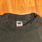 90's FOTL Black Blank Cotton Tshirt - XLarge - 25" x 30"