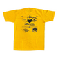 90's Jerzees Running Wild for the Texas Zoo Yellow Tshirt - Small - 19" x 26"