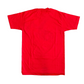 80/90's Hanes Fifty Fifty Charlie Martin Running Red Tshirt - Small - 18" x 29"