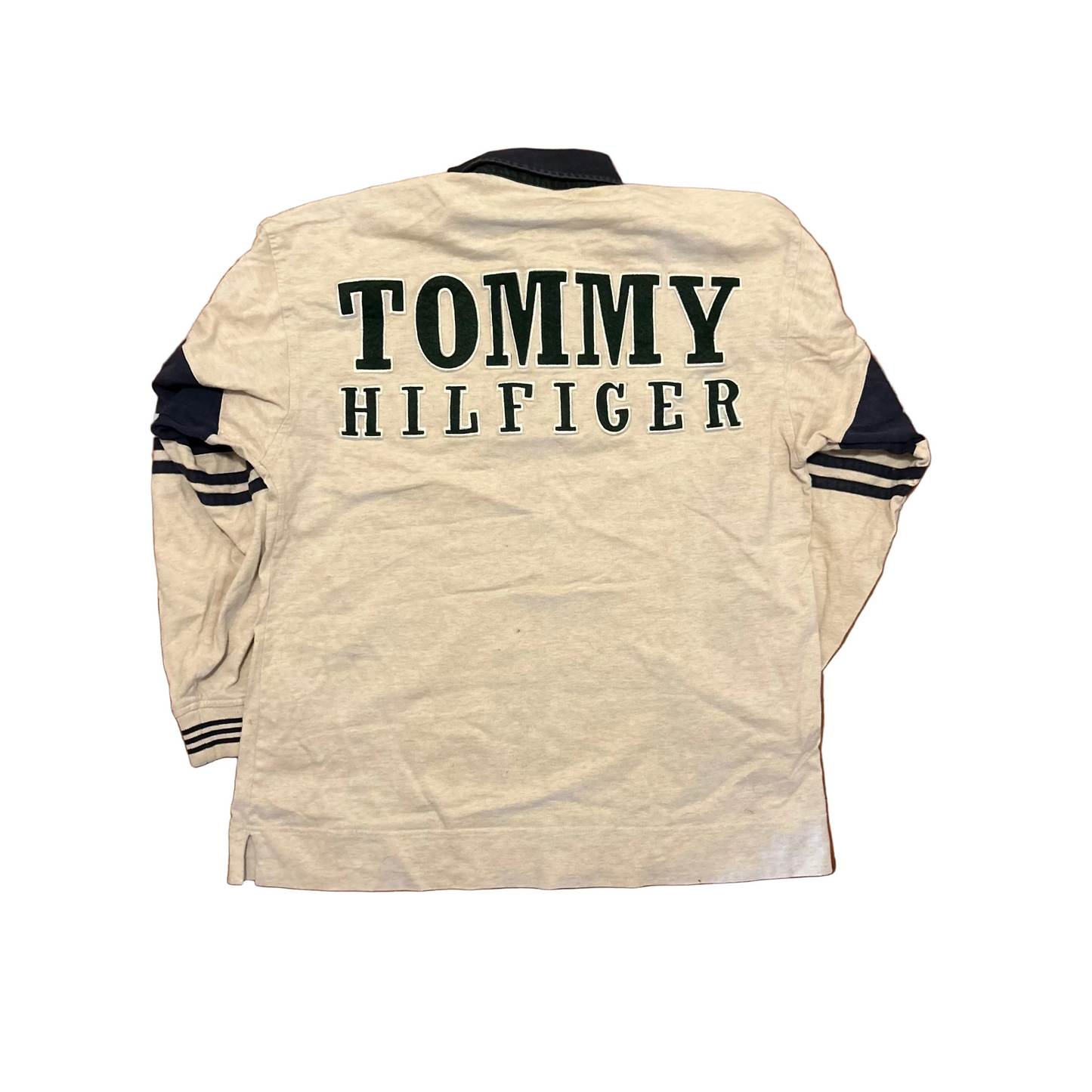 Tommy Hilfiger Longsleeve Rugby Polo Shirt - XLarge - 24" x 29"