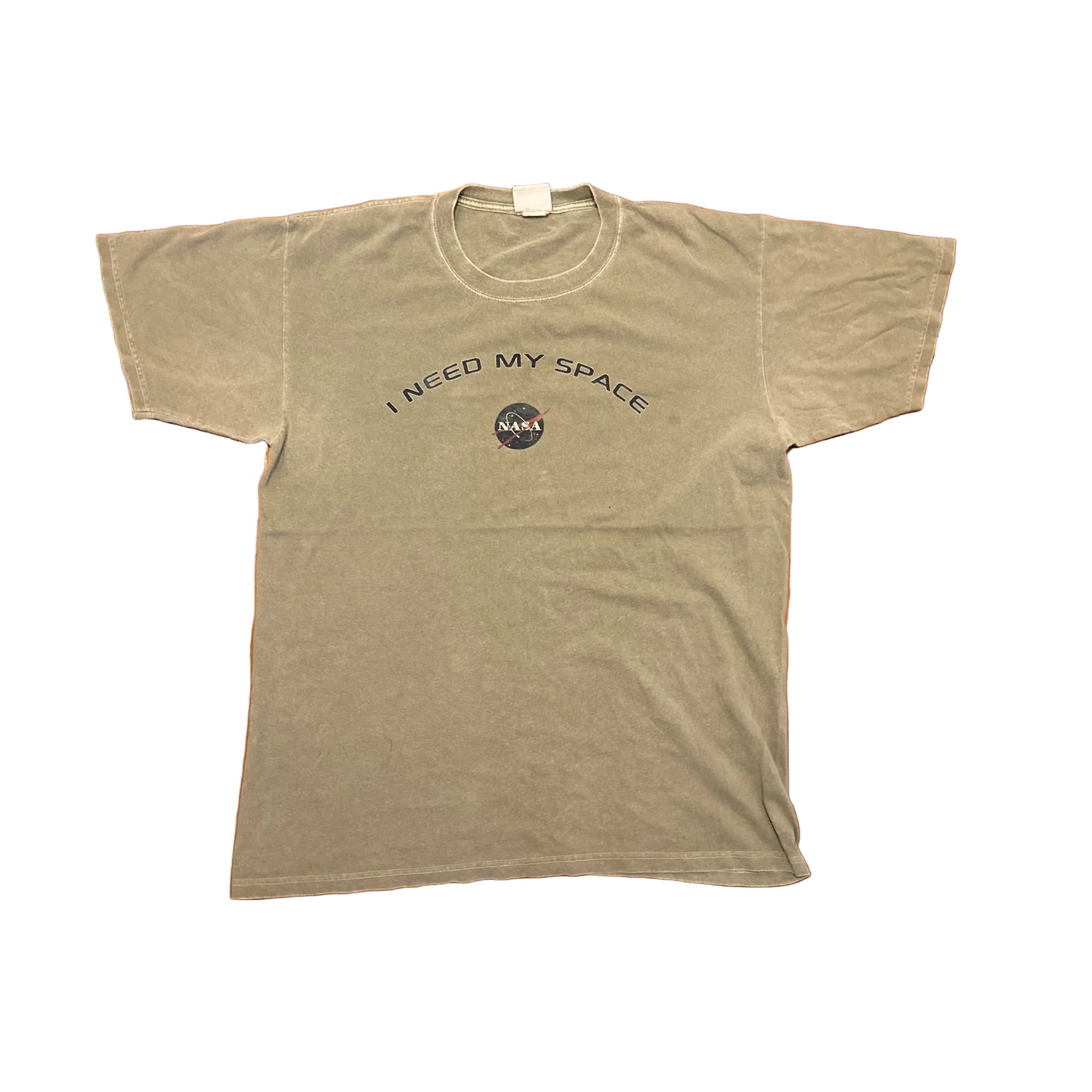 NASA I Need My Space Kennedy Center Brown Tshirt - Large - 23" x 28"