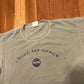 NASA I Need My Space Kennedy Center Brown Tshirt - Large - 23" x 28"