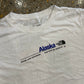 The North Face Alaska Never Stop Exploring White Tshirt - XLarge - 24" x 26"