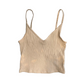 Divided Brown H&M Tank Top Shirt - XSmall - 12" x 12"
