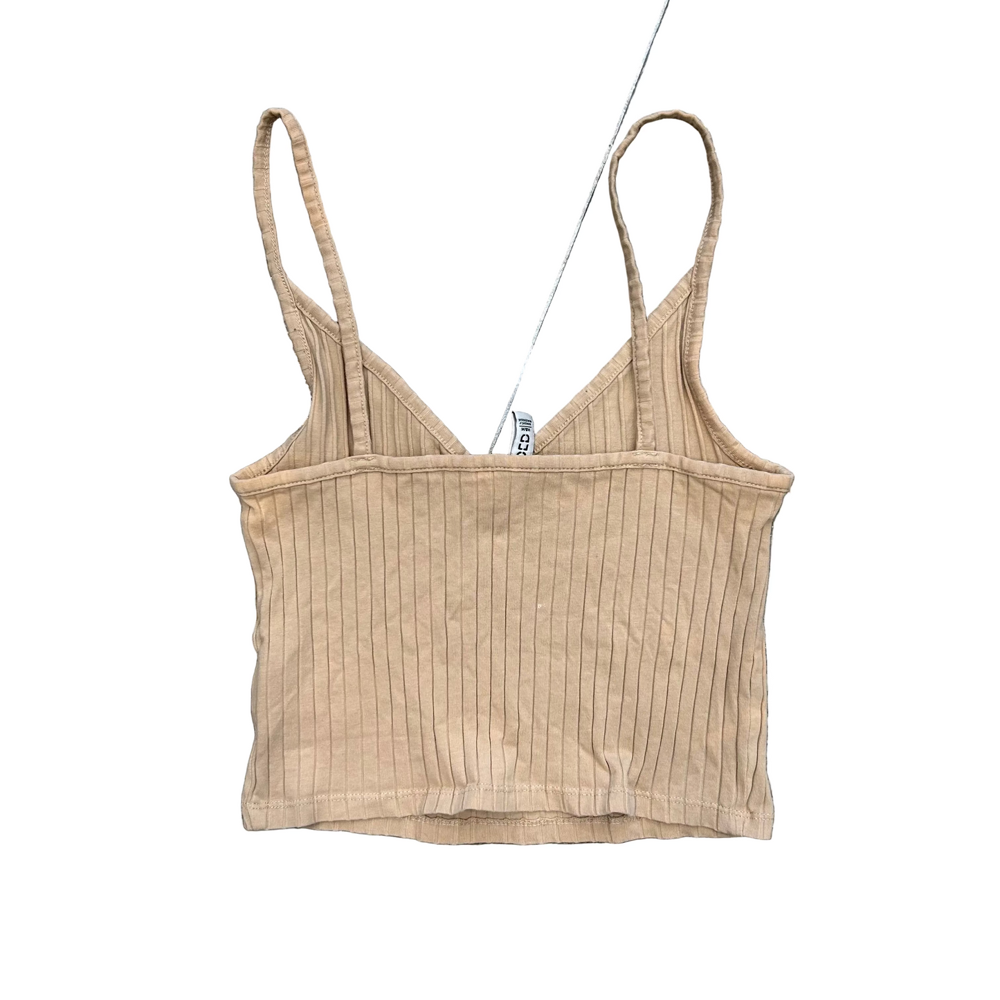 Divided Brown H&M Tank Top Shirt - XSmall - 12" x 12"
