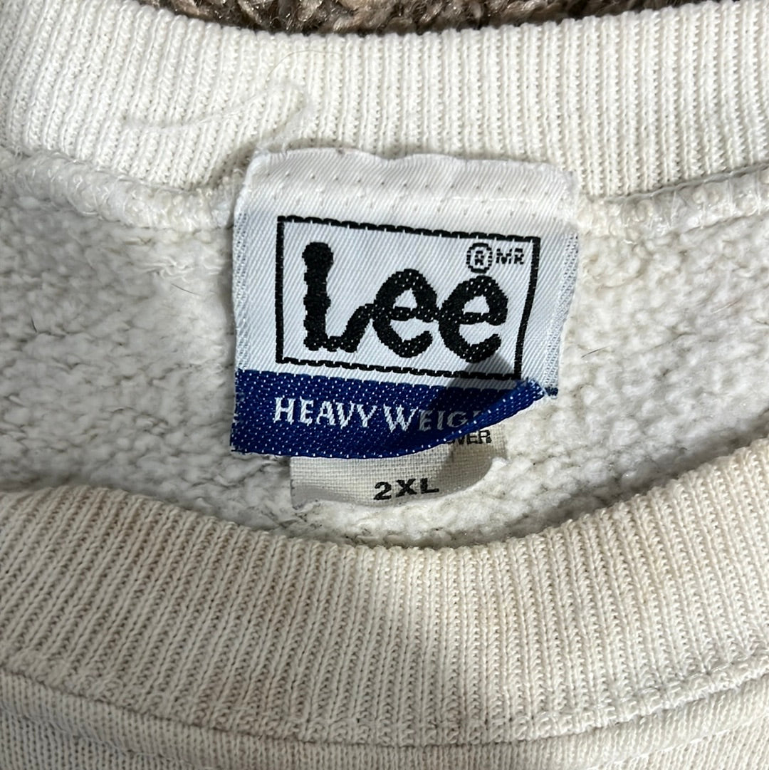 90 年代 Lee Renton 737 Washington 飞机圆领运动衫 - XLarge - 25 英寸 x 24.5 英寸