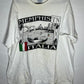 90's Hanes Beefy Memphis Italia Tshirt - Large - 23” x 28.5”