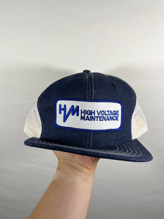 80’s High Voltage Maintenance Trucker Hat