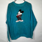 70/80’s Mickey Crewneck Sweatshirt - Medium - 21.5” x 26”