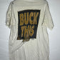 90's FOTL Buck This Distressed Tshirt - Medium - 20” x 30"