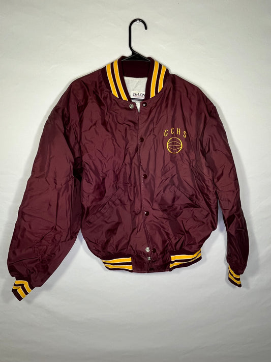 80's Delong Varsity Jacket - XLarge - 24” x 25.5”