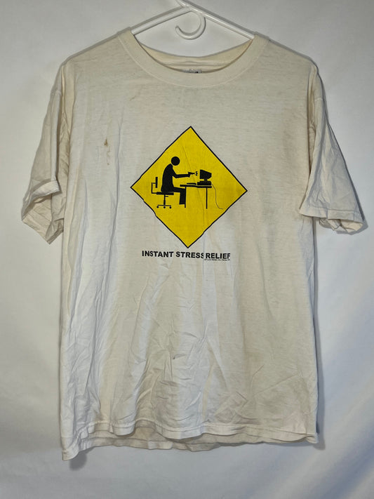 Instant Stress Relief Tshirt - Medium - 20” x 26”